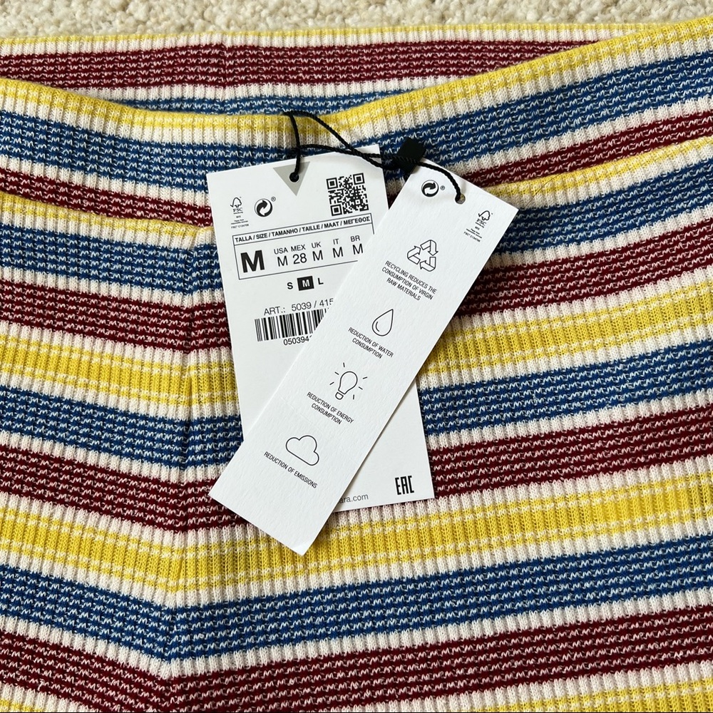Zara Textured Rib Pants - Picture 9 of 9